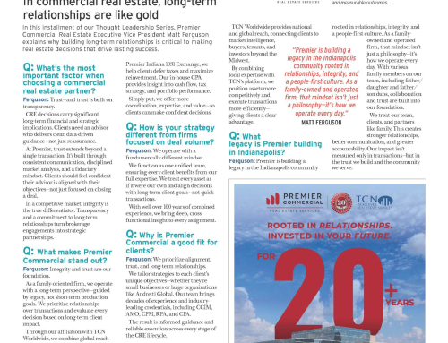 Indianapolis Business Journal Thought Leadership Q&A w/ EVP Matt Ferguson